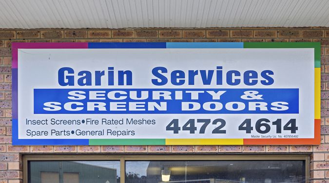 Garin Services, Security Doors & Screens