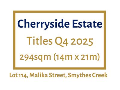 Lot 114, Malika Street, Smythes Creek
