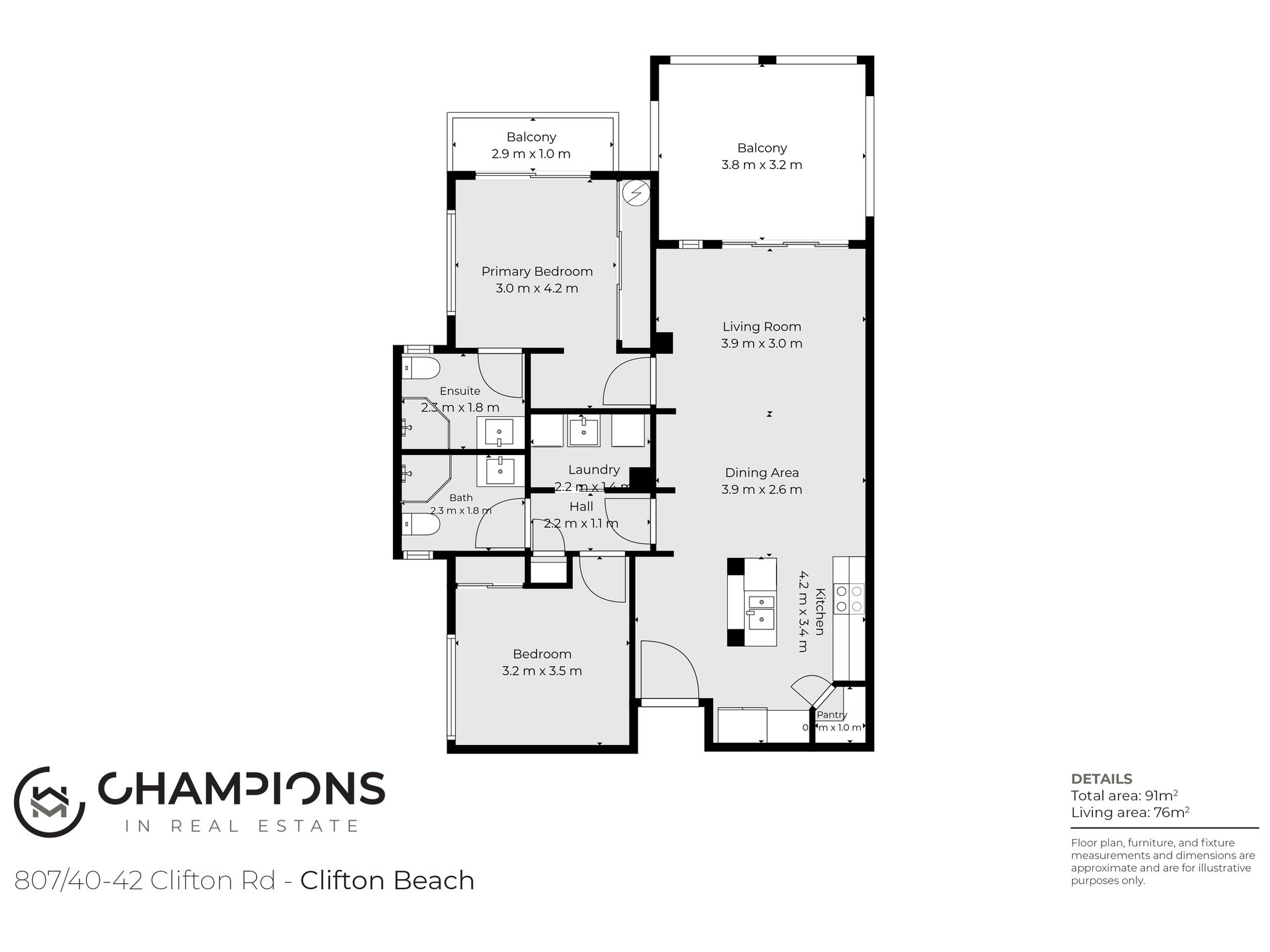 807 / 44-62 Clifton Road, Clifton Beach