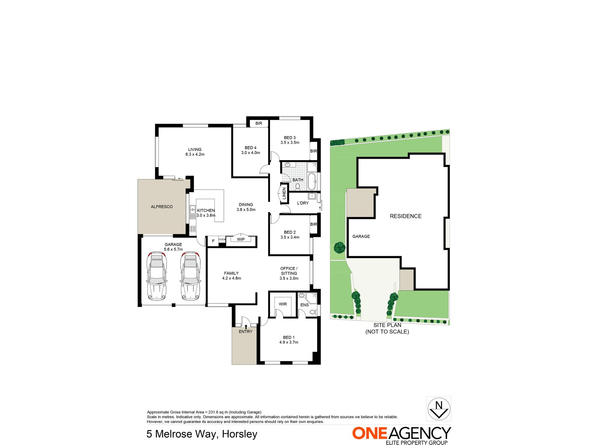 5 Melrose Way, Horsley One Agency Elite Property Group