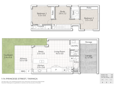 1 / 14 Princess Street, Taringa