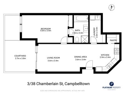 3 / 38 Chamberlain Street, Campbelltown