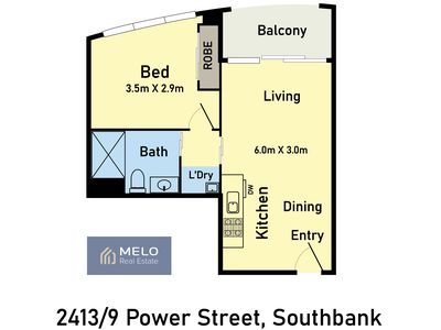 2413 / 9 Power Street, Southbank