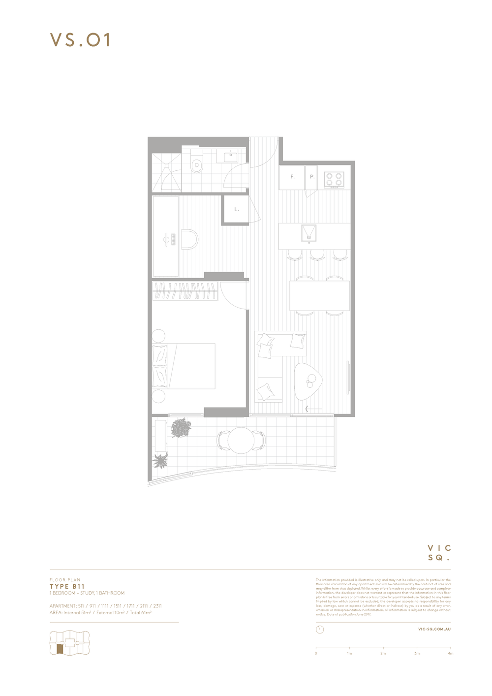 511 / 8 Hopkins Street, Footscray