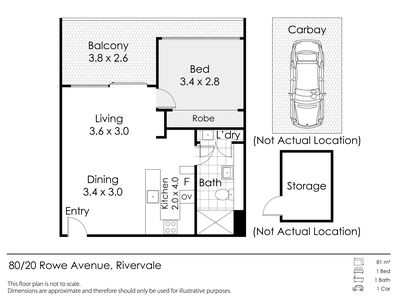 80 / 20 Rowe Avenue, Rivervale