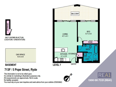 713F / 5 Pope Street, Ryde