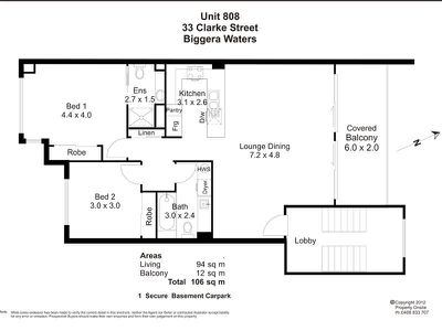808 / 33 Clark Street, Biggera Waters