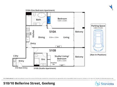 510 / 10 Bellerine Street, Geelong