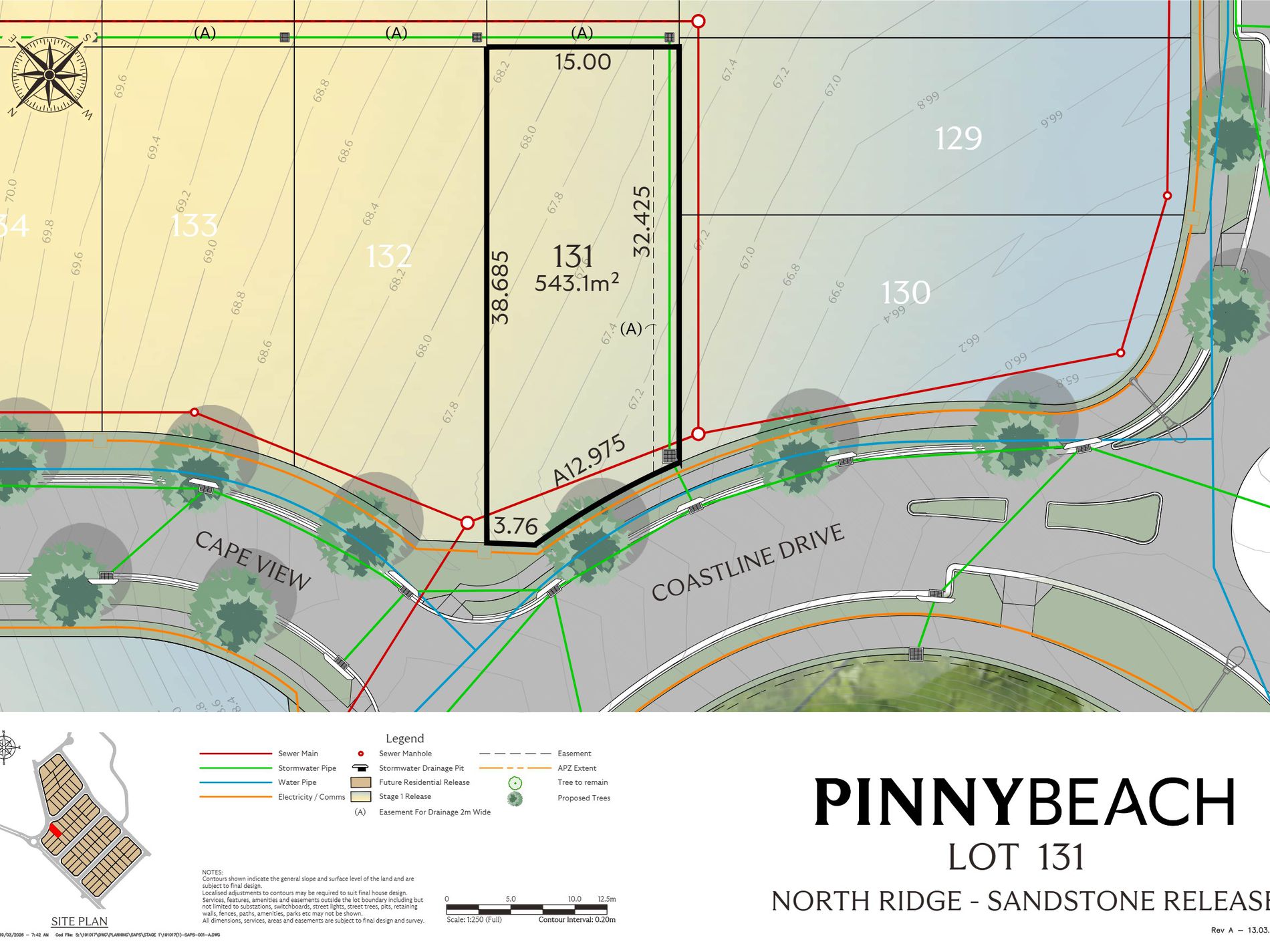 Lot 131, Coastline Drive, Pinny Beach
