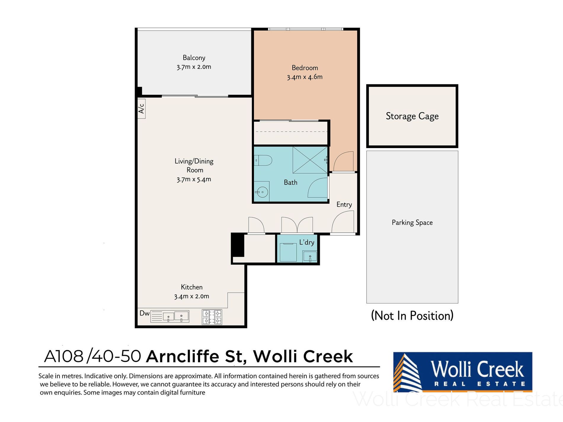 A108 / 40-50 Arncliffe Street, Wolli Creek