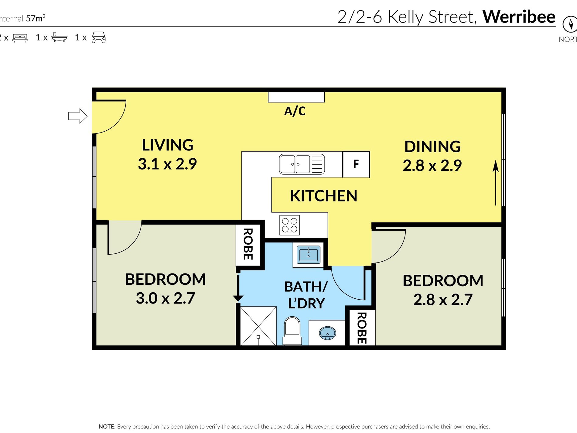 2 / 2-6 Kelly Street, Werribee