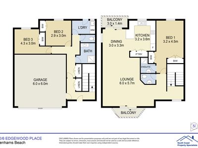 10 / 6 Edgewood Place, Denhams Beach