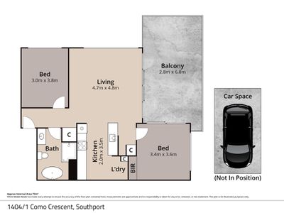 1404 / 1 Como Crescent, Southport