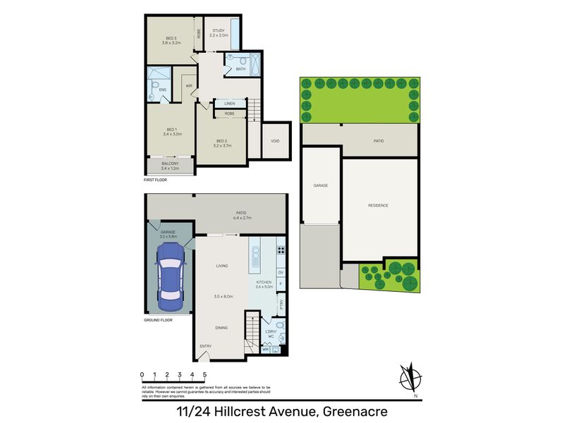 11 / 24 Hillcrest Avenue, Greenacre Floor Plan