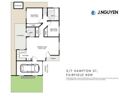 2 / 7 Hampton Street, Fairfield