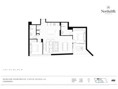 802 / 3 Northcliffe Terrace, Surfers Paradise