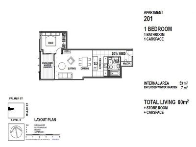 201 / 520 Cnr Miller Street & Palmer Street, Cammeray