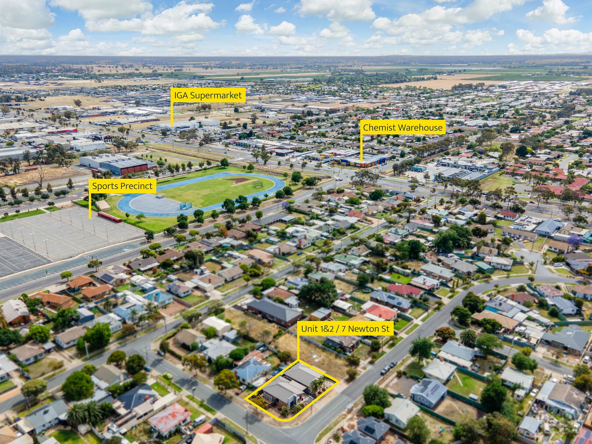 1&2 / 7 Newton Street, Shepparton