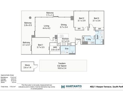 402 / 1 Harper Terrace, South Perth