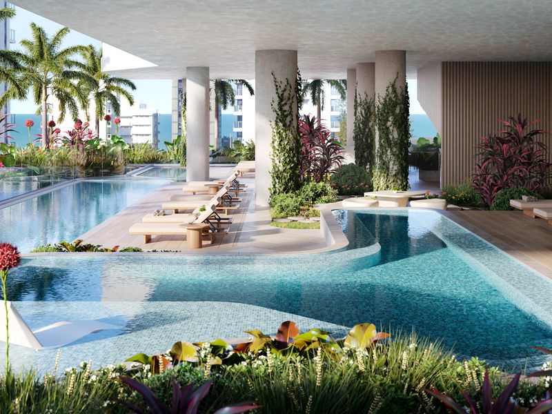 Exclusive collection of luxury apartments and sky homes with spectacular Pacific Ocean views 