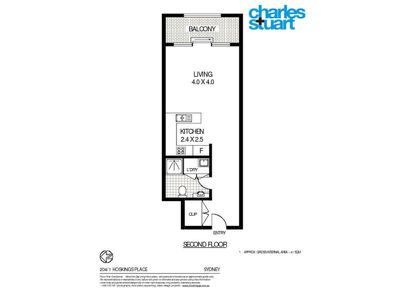 204 / 1 Hosking Place, Sydney