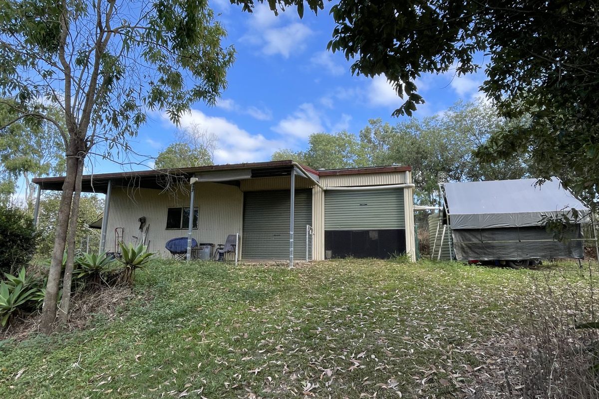 Shed On Elevated Block