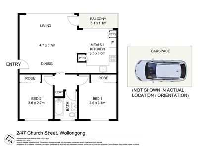 2 / 47 Church Street, Wollongong