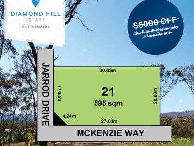 Lot 21 Jarrod Drive, Mckenzie Hill