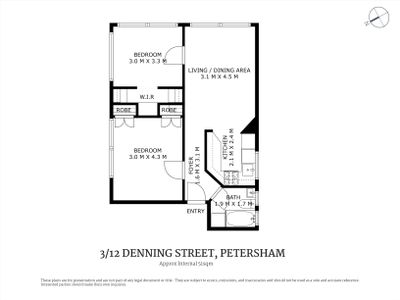 3 / 12 Denning Street, Petersham