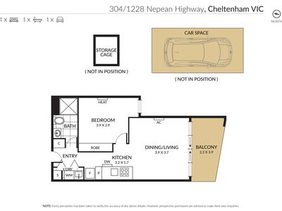 304 / 1228 Nepean Highway, Cheltenham