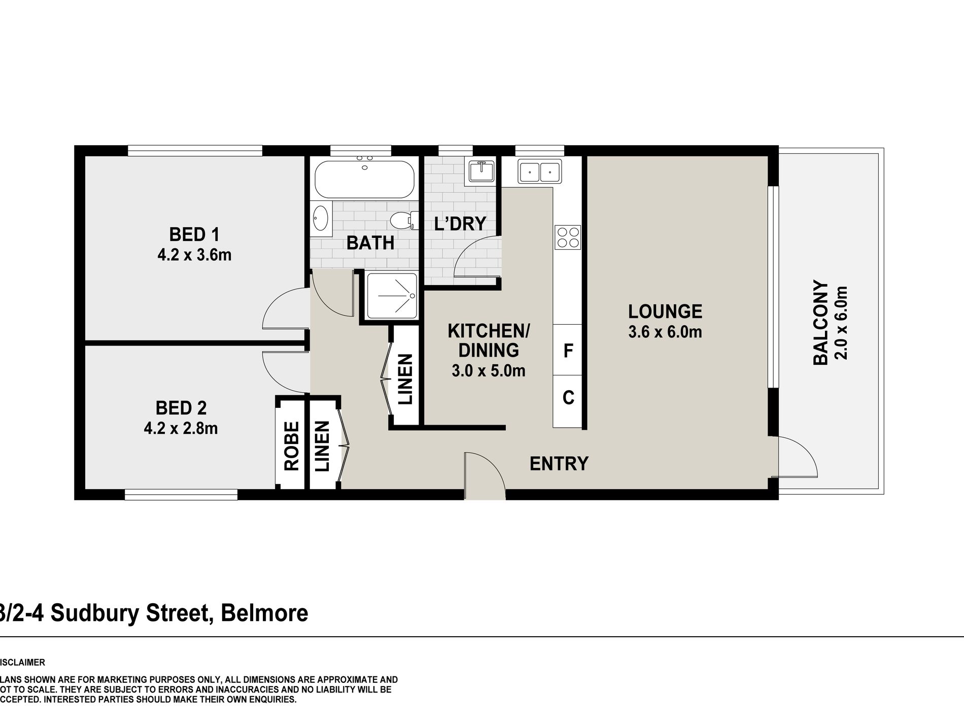 3 / 2-4 Sudbury Street, Belmore