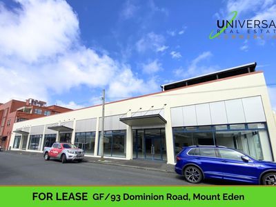 GF / 93 Dominion Road, Mount Eden
