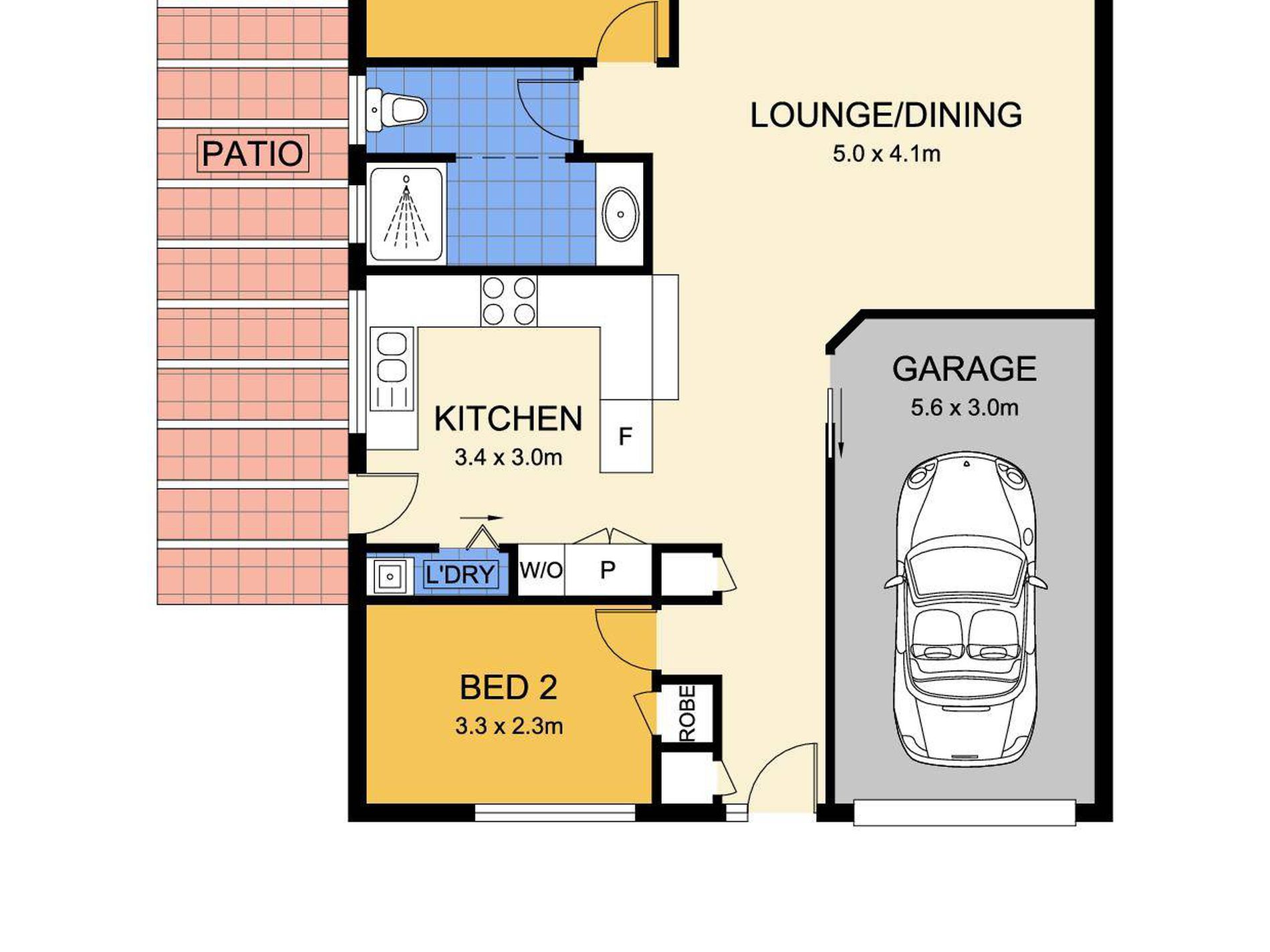 5 / 18 Fort Street, Buderim Floor Plan