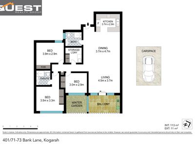 401 / 71-73 Bank Lane, Kogarah