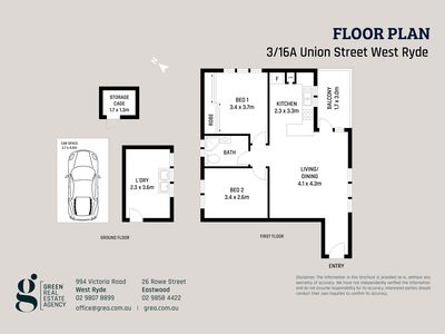 3 / 16A Union Street, West Ryde