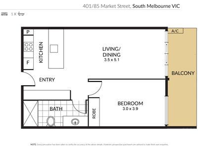 401 / 85 Market Street, South Melbourne