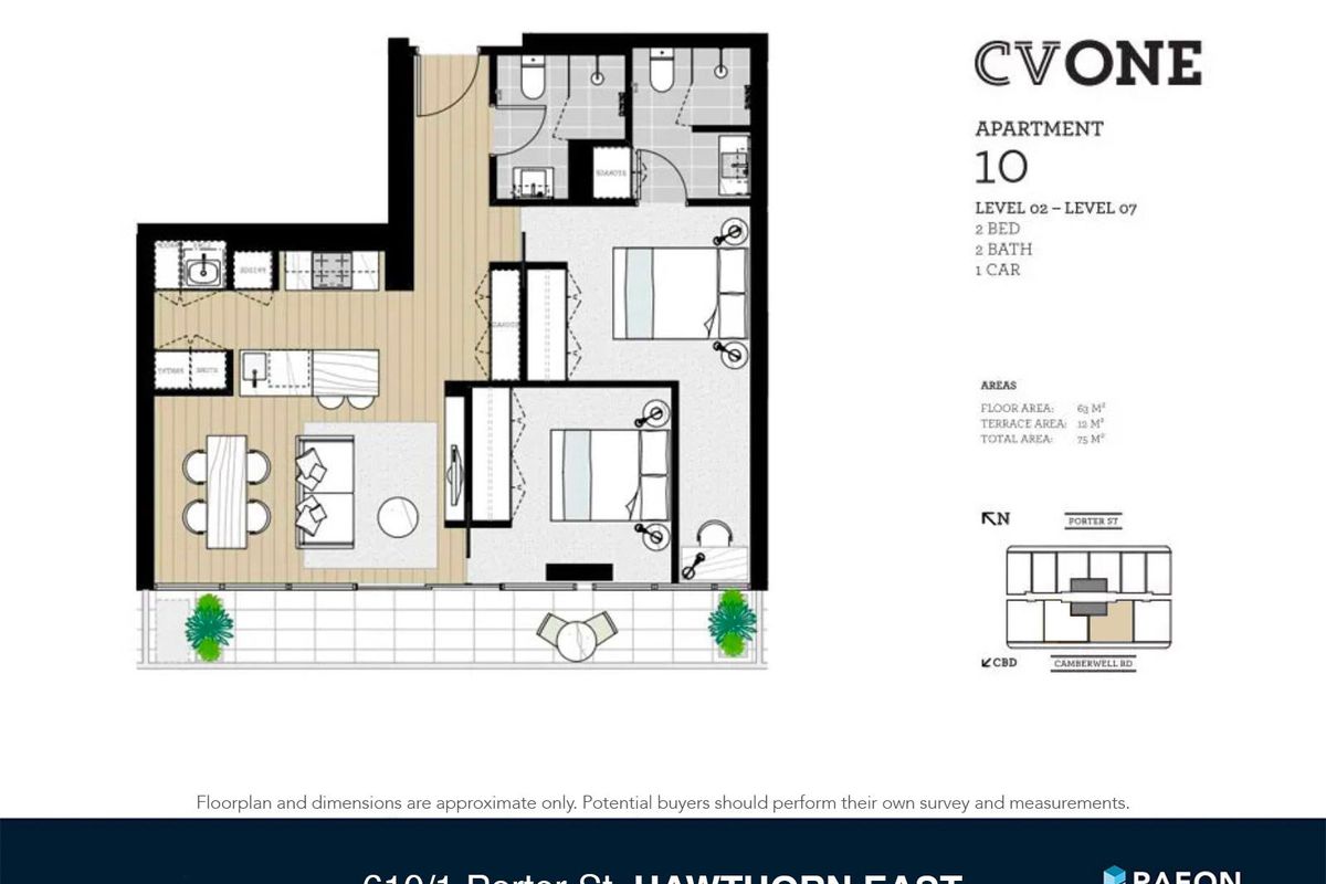 610/1 Porter St, Hawthorn East