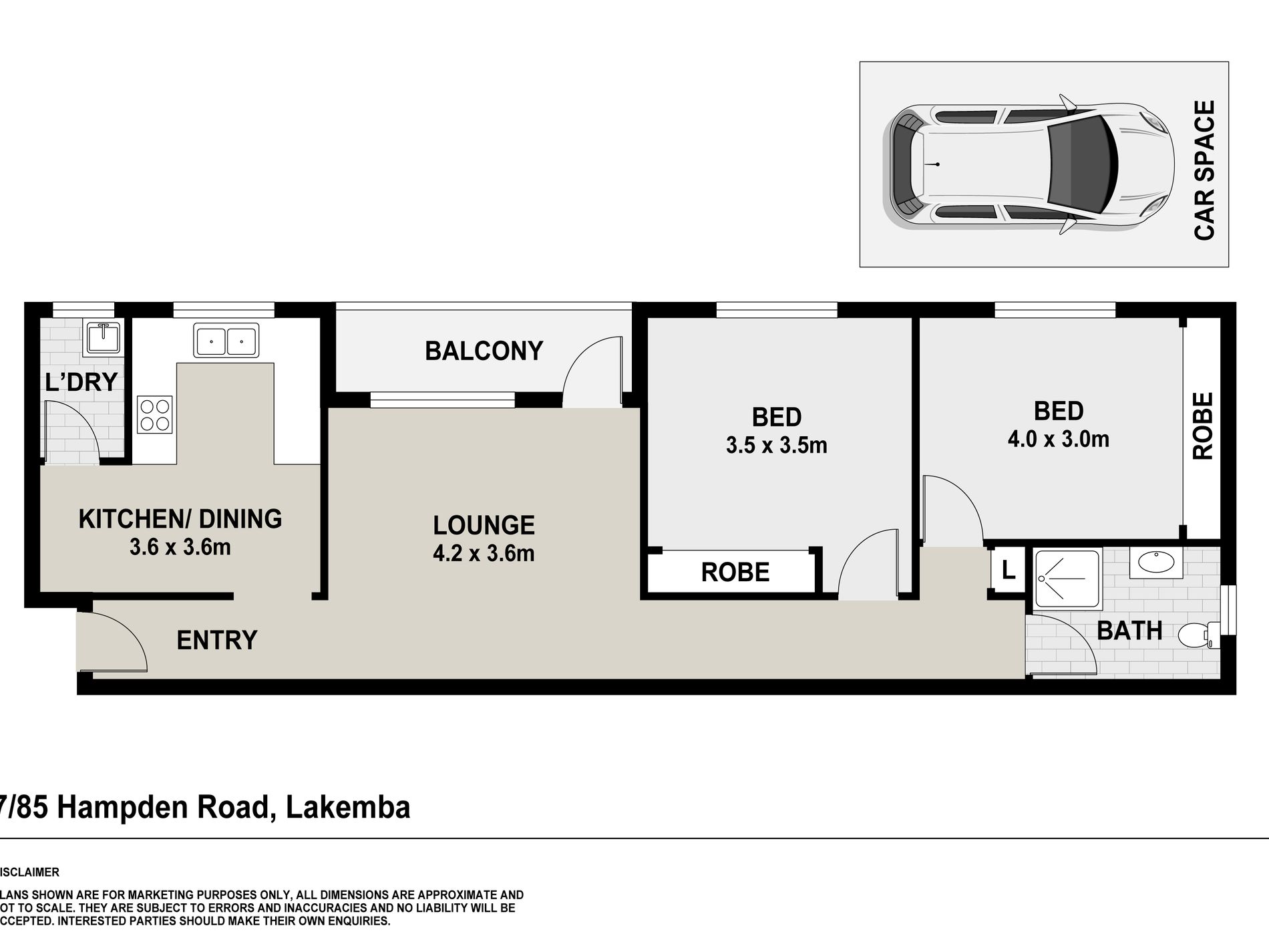 7 / 85 Hampden Road, Lakemba