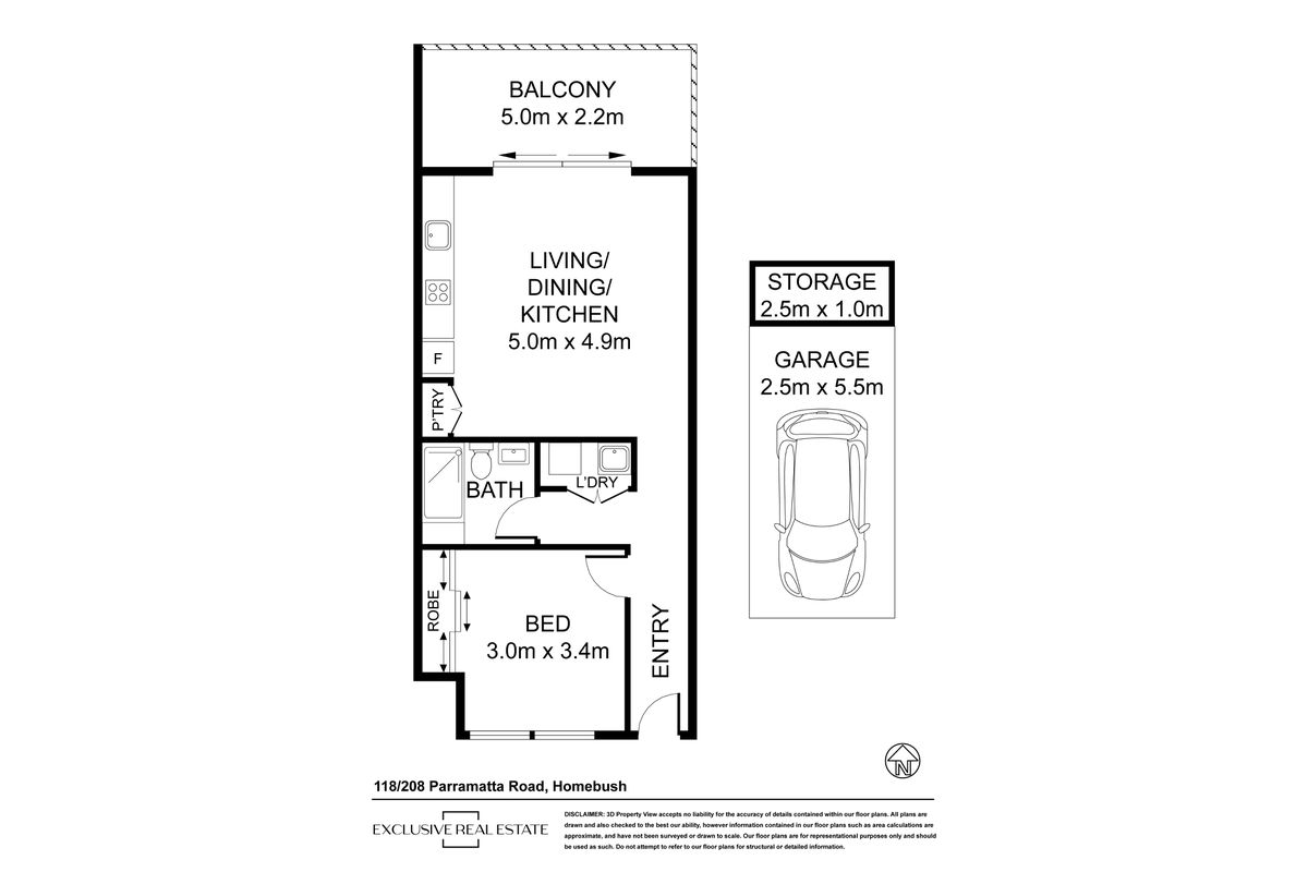 118 / 208-214 Parramatta Road, Homebush Floor Plan