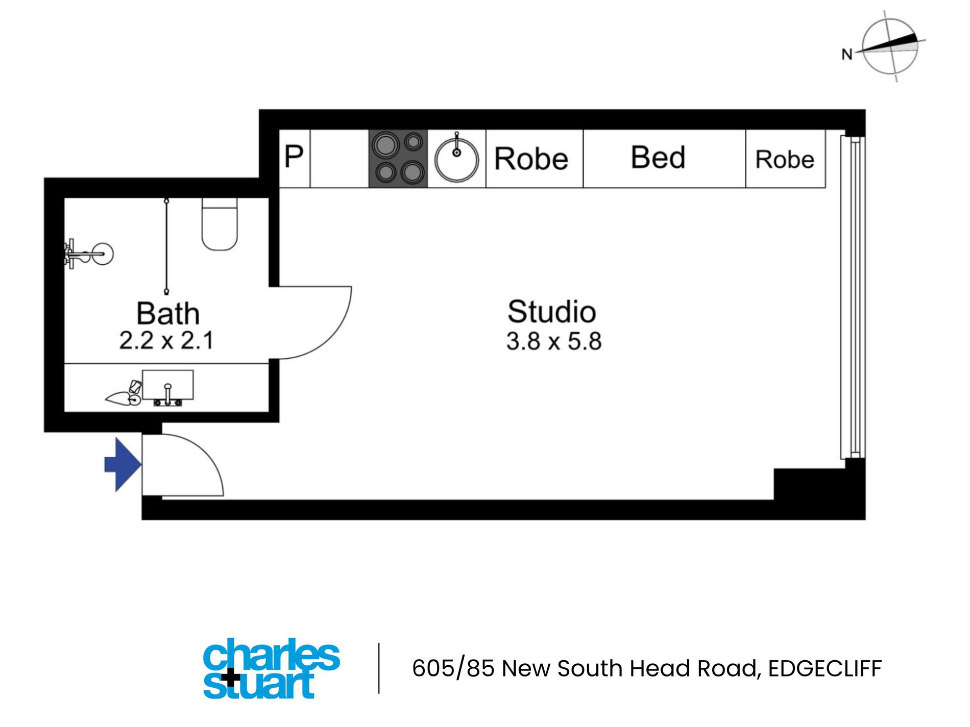 605 / 85 New South Head Road, Edgecliff