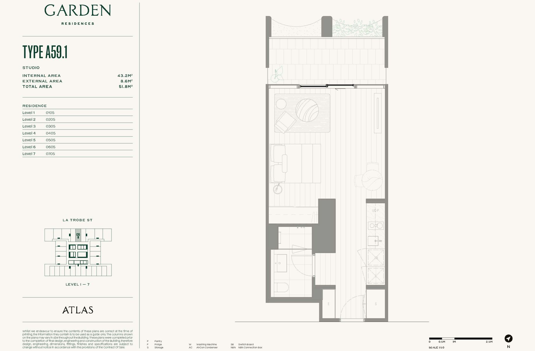 Studio / 383 La Trobe Street, Melbourne
