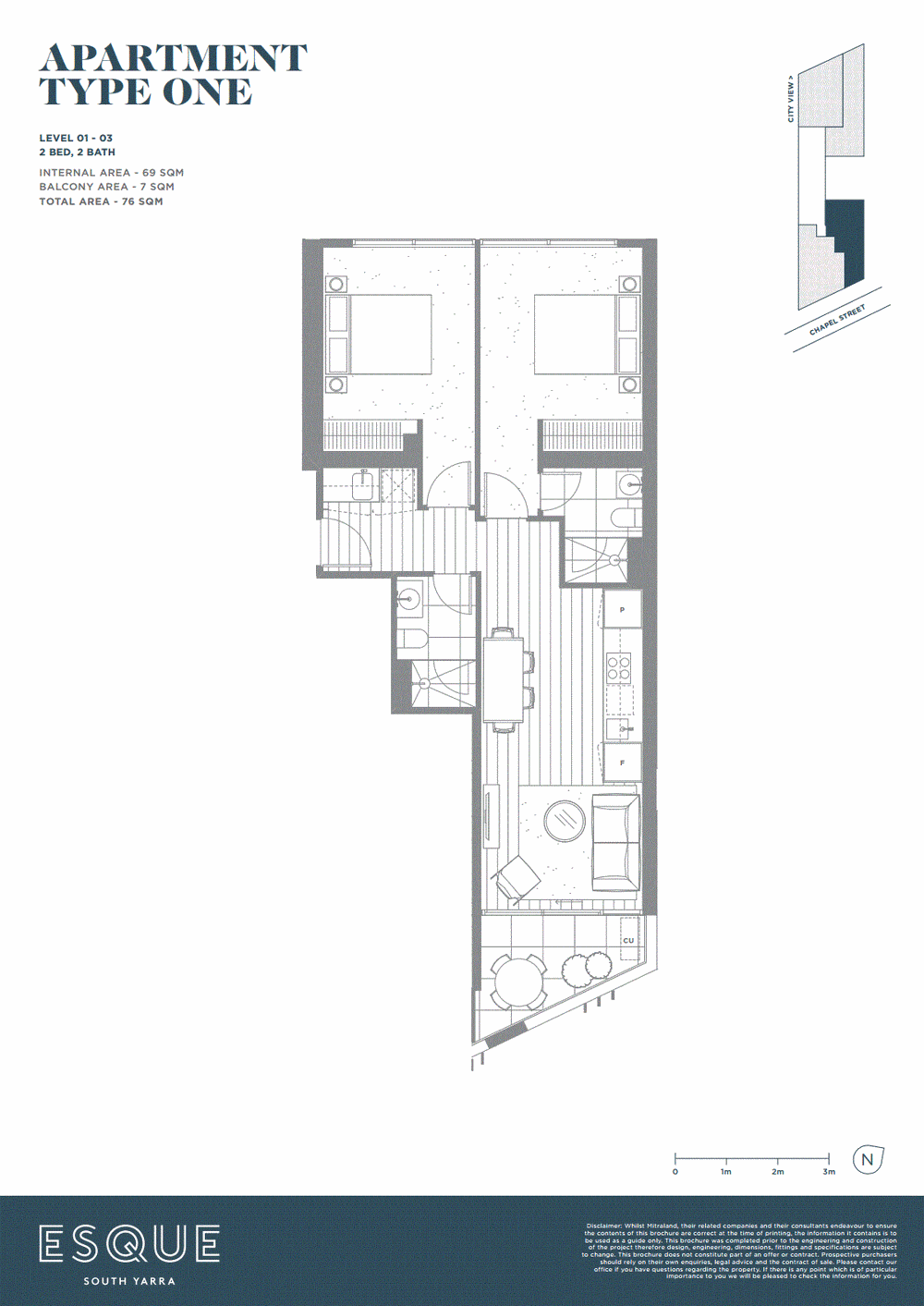 901 / 649 Chapel Street, South Yarra