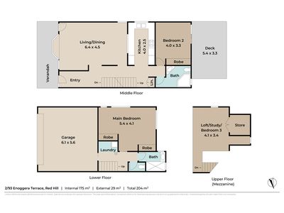 2 / 93 Enoggera Terrace, Red Hill