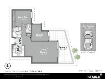 1035 / 1 OCEAN STREET, Burleigh Heads
