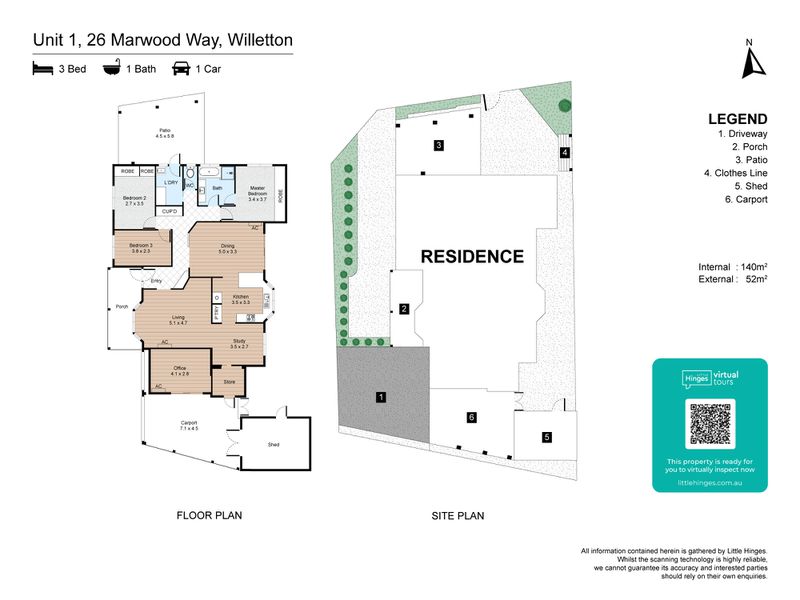 1 / 26 Marwood Way, Willetton