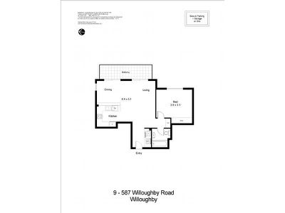 9 / 587-589 Willoughby Road, Willoughby