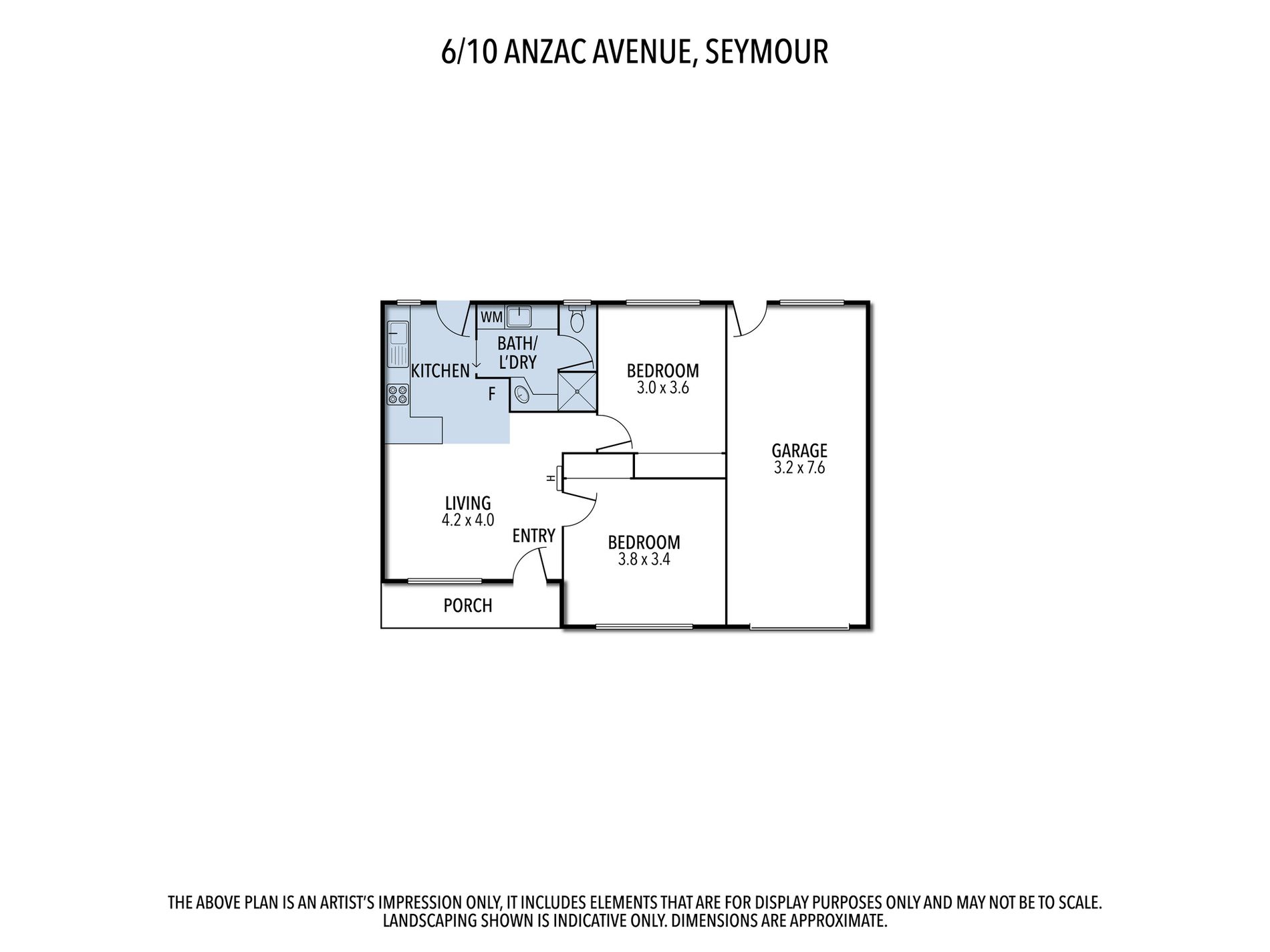 6 / 10 Anzac Avenue, Seymour