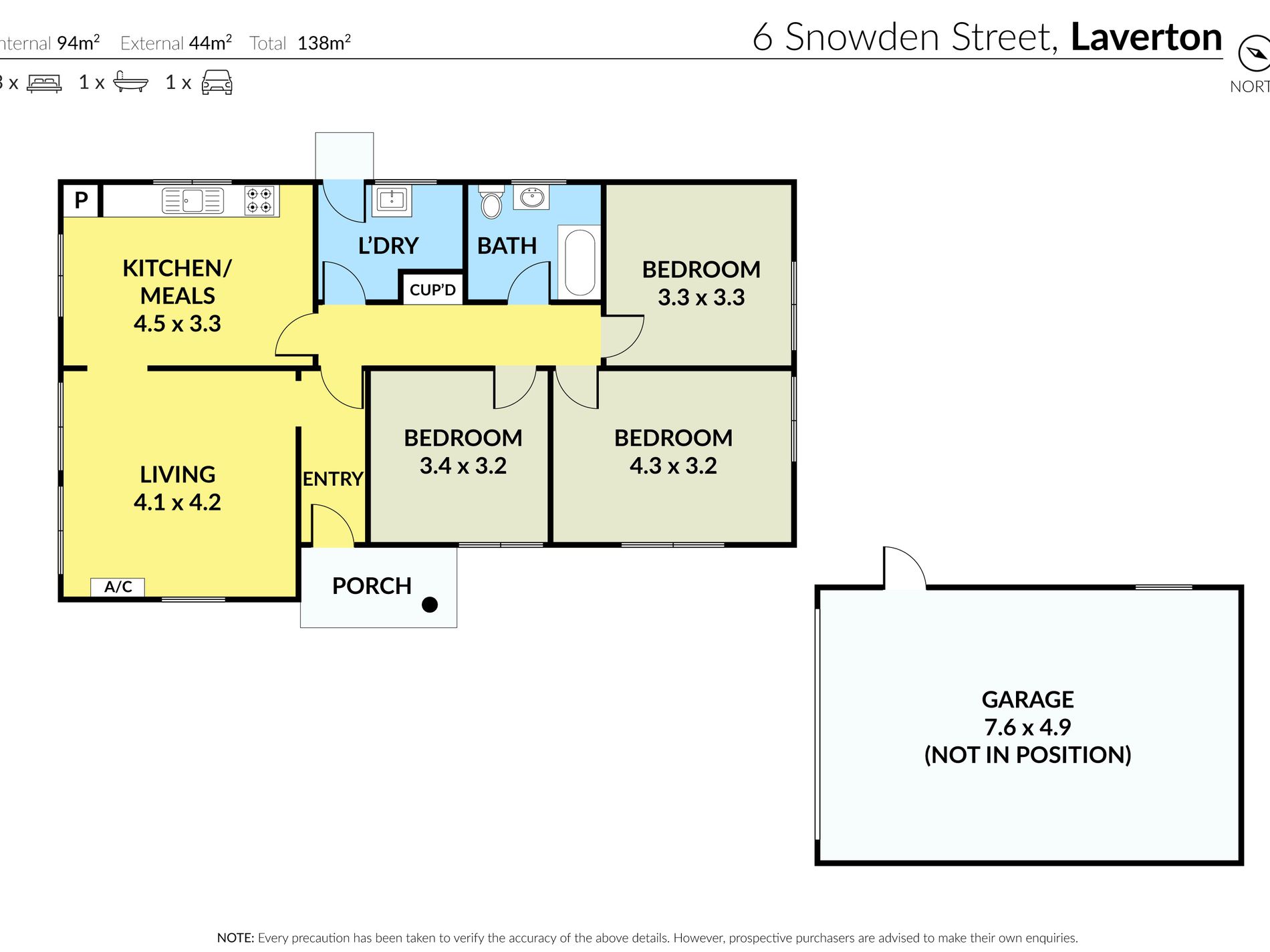 6 Snowden Street, Laverton