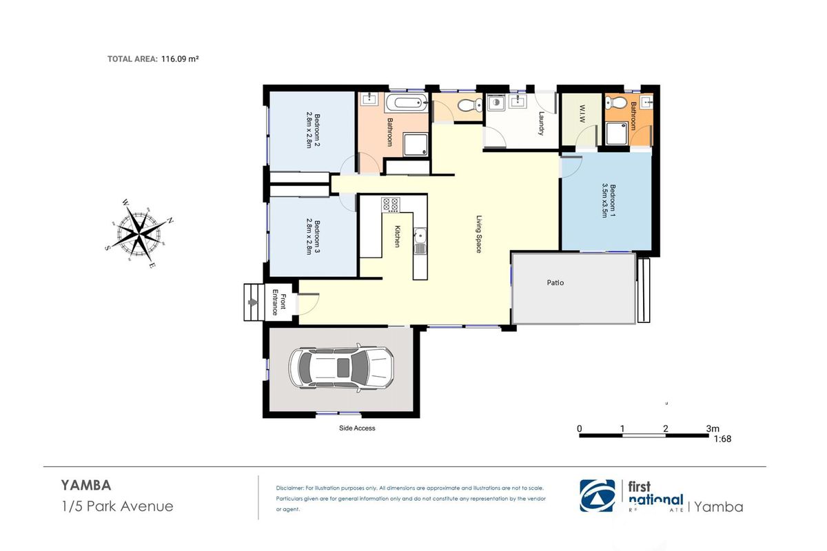 1 / 5 Park Avenue, Yamba