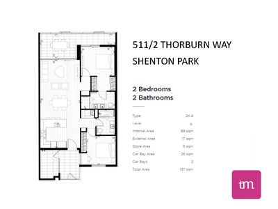 511 / 2 Thorburn Way, Shenton Park